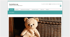 Desktop Screenshot of kuscheltiere.org