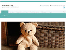 Tablet Screenshot of kuscheltiere.org