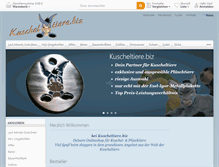 Tablet Screenshot of kuscheltiere.biz